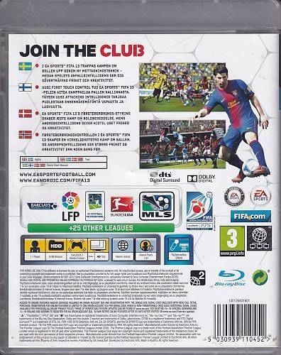 FIFA 13 - Ultimate Edition - PS3 (B Grade) (Genbrug)